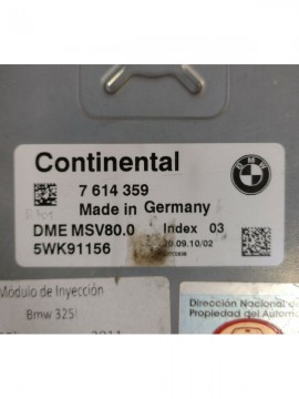 Módulo de Inyección [Bmw 325I 4P 2011]